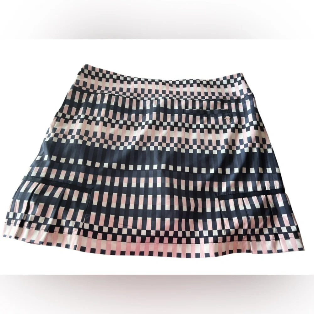 NWT Golftini Women’s Balance Performance Skort in Pink/Blue in size 14